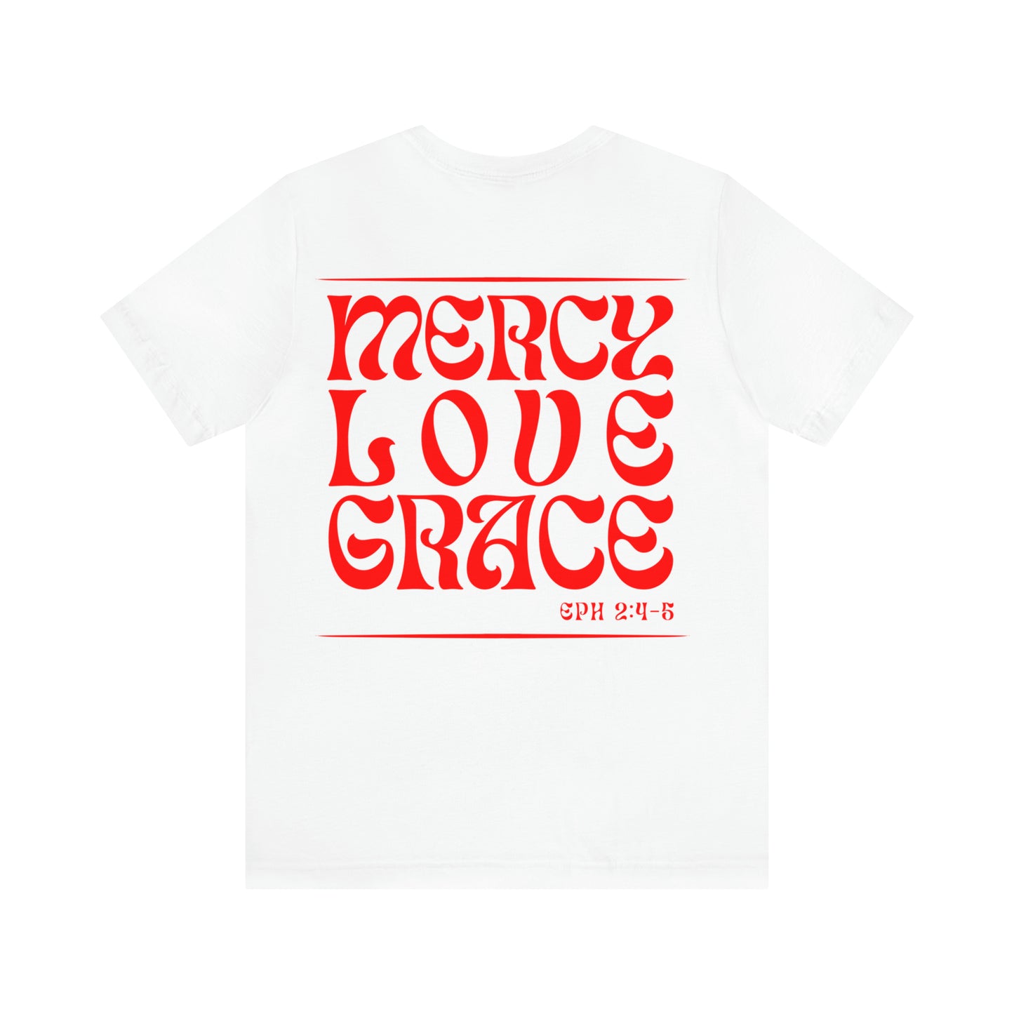 Mercy Love Grace | Good God Good Grace | Men's T-Shirt | Christian Apparel