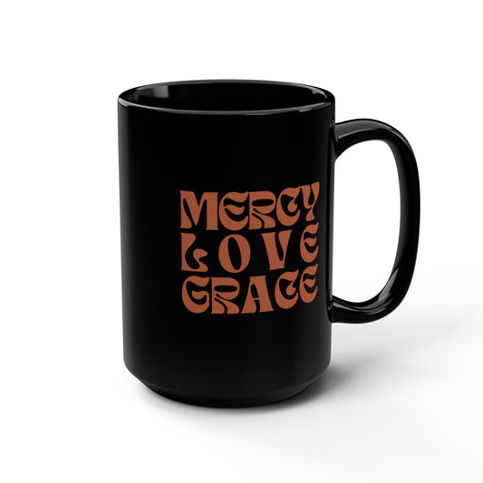 Mercy Love Grace | Good God Good Grace | Mug | Coffee | Christian