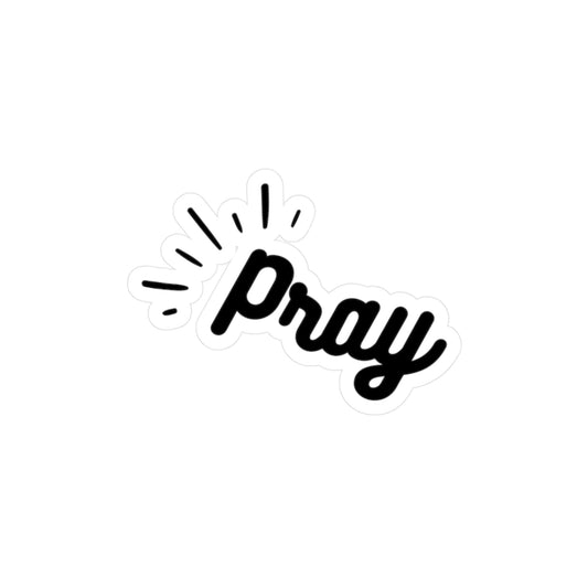 Pray | Good God Good Grace | Vinyl Decals | Christian | Faith