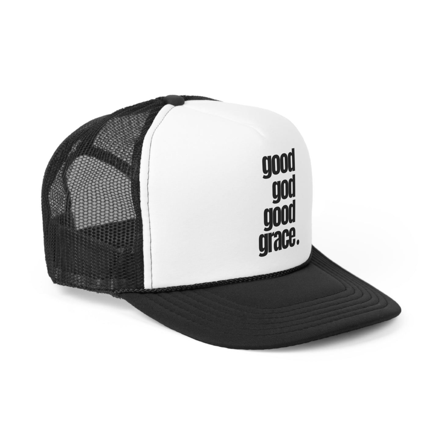 Good God Good Grace | Mesh Cap | Trucker Hat | Christian Apparel | Logo