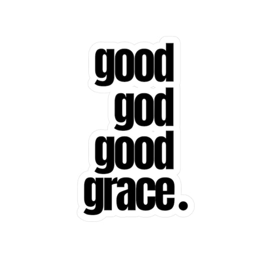 Good God Good Grace | Logo | Vinyl Decals | Christian | Faith
